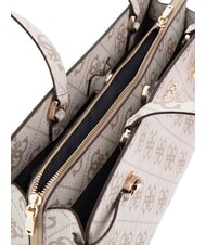 GUESS LORELEI Sac à bandoulière logo taupe foncé - Sacs pour Femme - 4