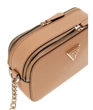 GUESS NOELLE Mini sac photo avec bandoulière BEIGE - Sacs pour Femme - 3