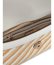 GUESS SIMONA  Sac à bandoulière blanc naturel - Sacs pour Femme - 3