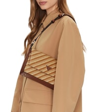 GUESS SIMONA  Sac à bandoulière naturel / cognac - Sacs pour Femme - 4