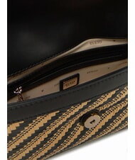 GUESS SIMONA  Sac à bandoulière naturel / noir - Sacs pour Femme - 3