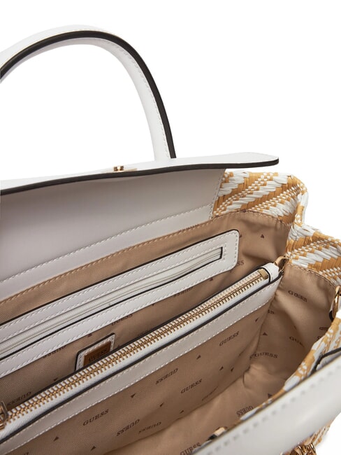 SIMONA  Sac à main avec bandoulière blanc naturel - Sacs pour Femme