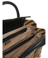 GUESS SIMONA  Sac à main avec bandoulière naturel / noir - Sacs pour Femme - 3