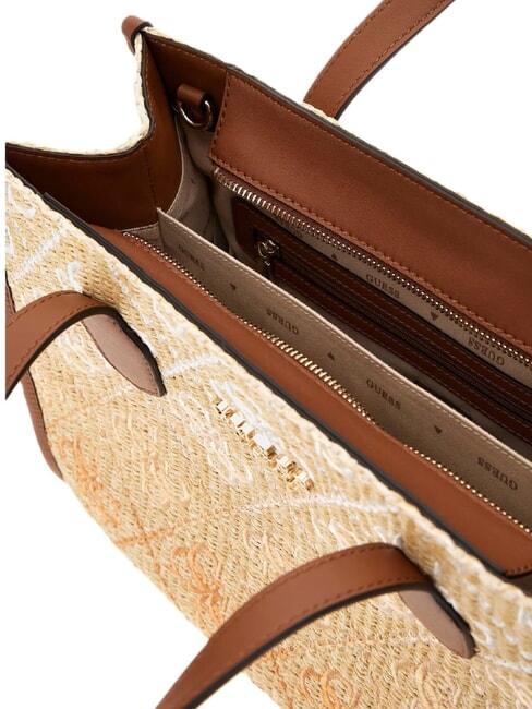 SILVANA Sac à bandoulière cognac / olives - Sacs pour Femme