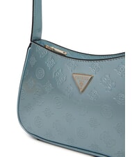 GUESS ARNELA  Sac à bandoulière logo bleu poudre - Sacs pour Femme - 3