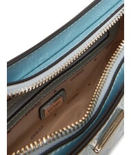 GUESS ARNELA  Sac à bandoulière logo bleu poudre - Sacs pour Femme - 4