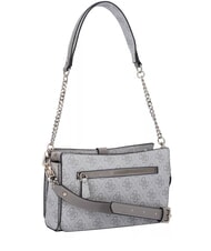 GUESS ZAMIRA  Sac &agrave; bandouli&egrave;re, avec bandouli&egrave;re logo taupe fonc&eacute; - Sacs pour Femme - 2