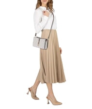 GUESS ZAMIRA  Sac &agrave; bandouli&egrave;re, avec bandouli&egrave;re logo taupe fonc&eacute; - Sacs pour Femme - 6