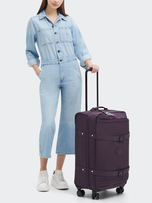 SPONTANEOUS Chariot de taille moyenne prune ultime - Valises Semi-rigides