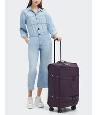 KIPLING SPONTANEOUS Chariot de taille moyenne prune ultime - Valises Semi-rigides - 8