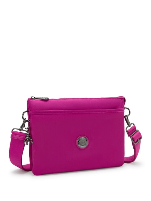 RIRI L Sac à bandoulière plat nuit fuchsia - Sacs pour Femme