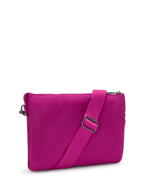 RIRI L Sac à bandoulière plat nuit fuchsia - Sacs pour Femme
