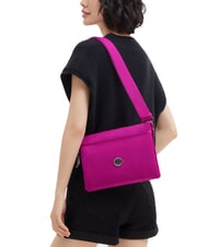 KIPLING RIRI L Sac à bandoulière plat nuit fuchsia - Sacs pour Femme - 6