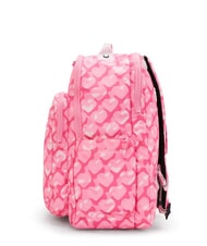 KIPLING SEOUL COLLEGE Sac à dos avec poche pour ordinateur portable 15" des coeurs adorables - Sacs à dos pour l'École & les Loisirs - 4