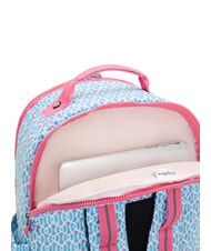 KIPLING SEOUL COLLEGE Sac à dos avec poche pour ordinateur portable 15" combo géo de rêve - Sacs à dos pour l'École & les Loisirs - 5