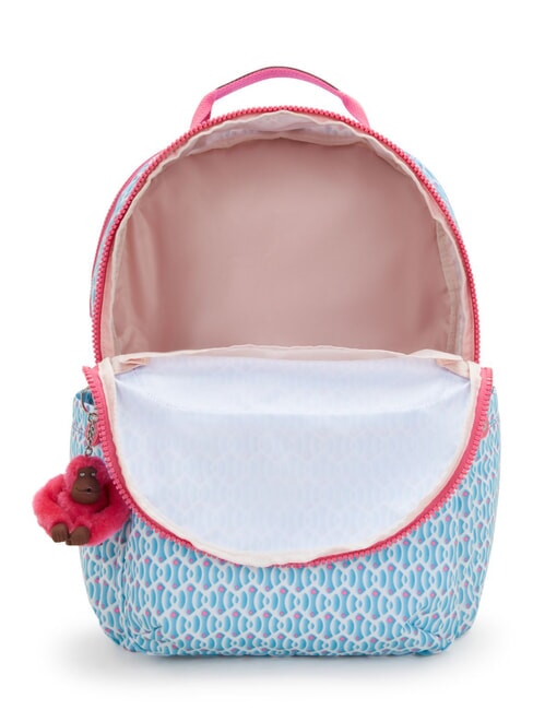 SEOUL COLLEGE Sac à dos avec poche pour ordinateur portable 15" combo géo de rêve - Sacs à dos pour l'École & les Loisirs