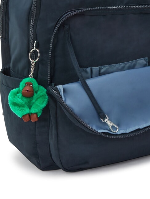 SEOUL Sac à dos avec poche pour ordinateur portable 15" bloc bleu vert - Sacs à dos pour l'École & les Loisirs