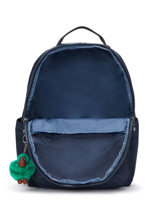 SEOUL Sac à dos avec poche pour ordinateur portable 15" bloc bleu vert - Sacs à dos pour l'École & les Loisirs