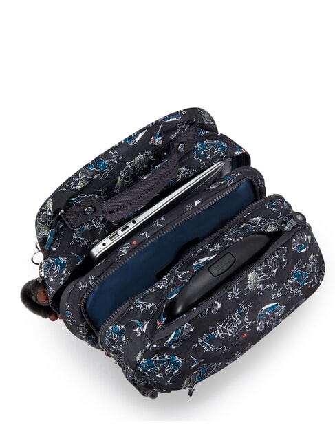 SARI Sac à dos Trolley imprimé Course amusante dans la jungle - Sacs à dos à roulettes