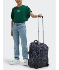 KIPLING SARI Sac à dos Trolley imprimé Course amusante dans la jungle - Sacs à dos à roulettes - 6