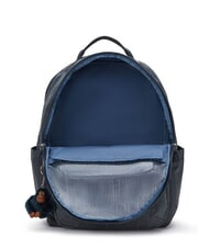 KIPLING SEOUL COLLEGE Sac à dos avec poche pour ordinateur portable 15" marine - Sacs à dos pour l'École & les Loisirs - 7
