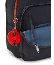 KIPLING SEOUL LAP Sac à dos avec poche pour ordinateur portable 15" Lettres amusantes en fer - Sacs à dos pour l'École & les Loisirs - 4