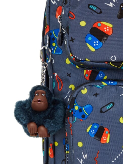 SCOTTY Grand sac à dos pour pc 15" gris de jeu - Sacs à dos pour l'École & les Loisirs