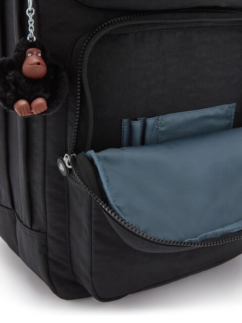 SCOTTY Grand sac à dos pour pc 15" vrai noir - Sacs à dos pour l'École & les Loisirs