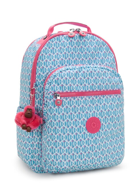 SEOUL LAP Sac à dos avec poche pour ordinateur portable 15" combo géo de rêve - Sacs à dos pour l'École & les Loisirs