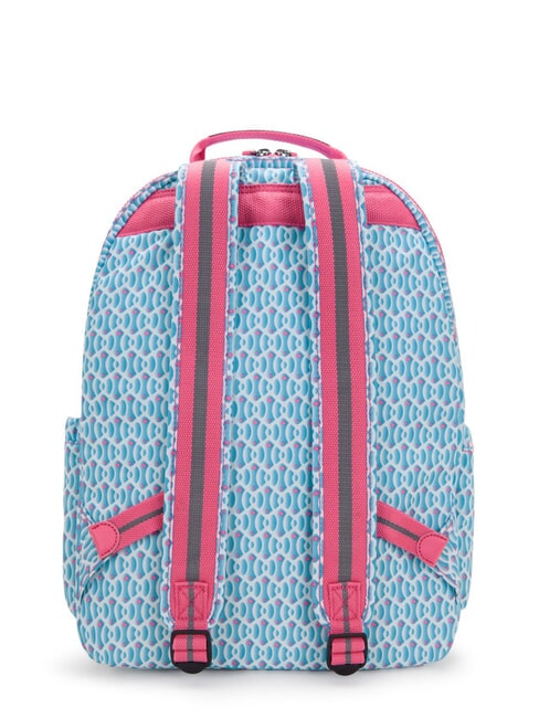 SEOUL LAP Sac à dos avec poche pour ordinateur portable 15" combo géo de rêve - Sacs à dos pour l'École & les Loisirs