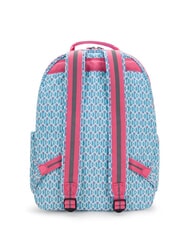 KIPLING SEOUL LAP Sac à dos avec poche pour ordinateur portable 15" combo géo de rêve - Sacs à dos pour l'École & les Loisirs - 4