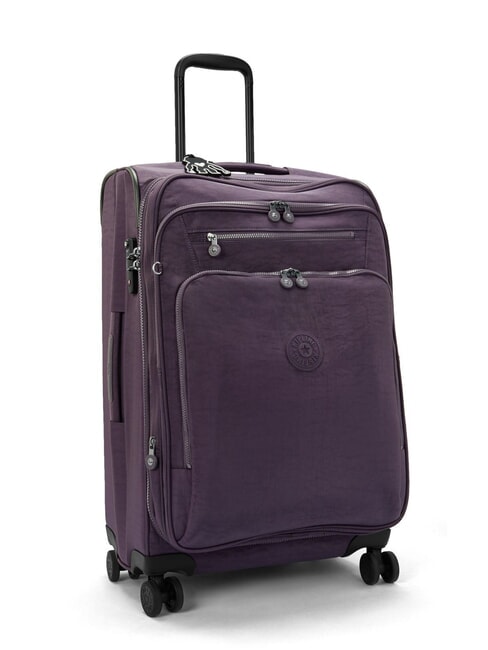 NEW YOURI SPIN M Chariot de taille moyenne prune ultime - Valises Semi-rigides