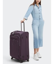 KIPLING NEW YOURI SPIN L Chariot de grande taille prune ultime - Valises Semi-rigides - 7