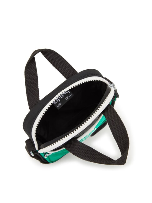 LEVY Micro sac pour smartphones bloc noir vert foncé - Sacs pour Femme