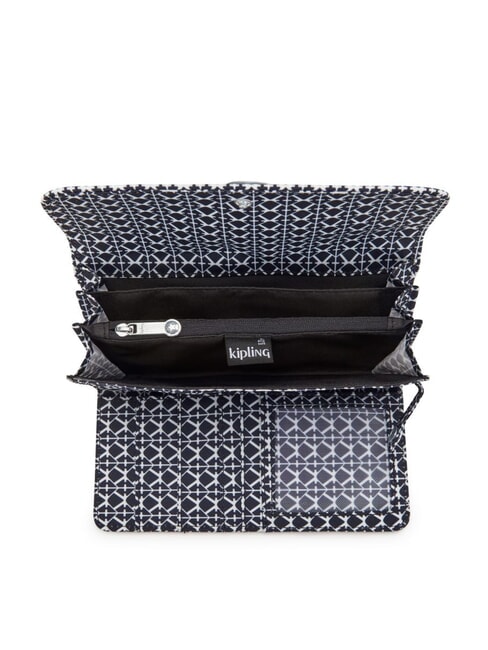 MONEY LAND Grand portefeuille impression de signature - Portefeuilles Femme