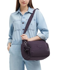 KIPLING GABB Grand sac à bandoulière prune ultime - Sacs pour Femme - 7