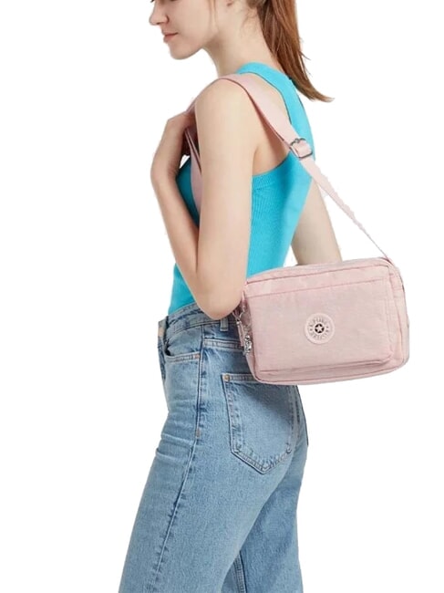 ABANU M sac d'épaule rose de printemps en relief - Sacs pour Femme