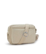 KIPLING ABANU S sac d'épaule signature beige en relief - Sacs pour Femme - 3
