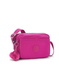 KIPLING ABANU M sac d'épaule fuchsia éclatant - Sacs pour Femme - 2