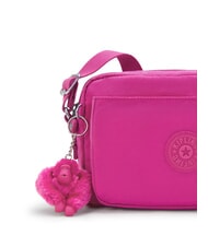 KIPLING ABANU M sac d'épaule fuchsia éclatant - Sacs pour Femme - 4