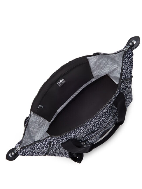 ART Grand sac à bandoulière impression de signature - Sacs pour Femme