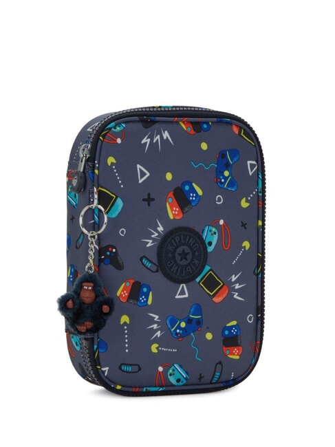 100 PENS Grand &eacute;tui gris de jeu - &Eacute;tuis et Accessoires