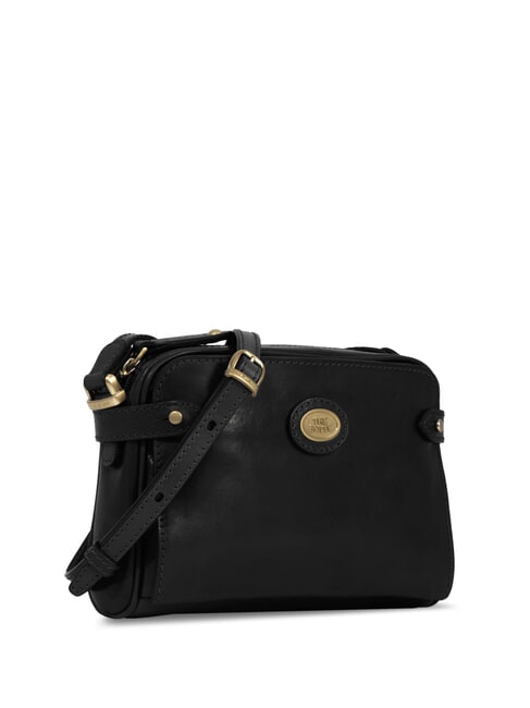 STORY Mini sac port&eacute; &eacute;paule en cuir black Gold - Sacs pour Femme