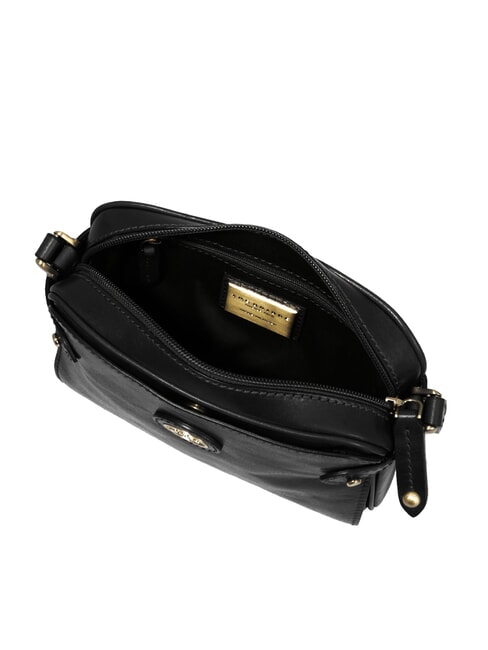 STORY Mini sac port&eacute; &eacute;paule en cuir black Gold - Sacs pour Femme
