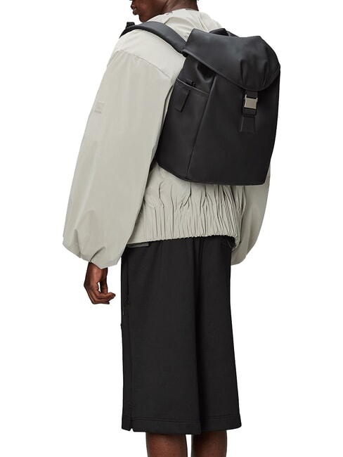 VALERA Sac &agrave; dos avec bandouli&egrave;re noir - Sacs &agrave; dos pour l'&Eacute;cole & les Loisirs