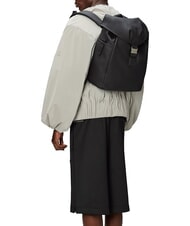 RAINS VALERA Sac &agrave; dos avec bandouli&egrave;re noir - Sacs &agrave; dos pour l'&Eacute;cole & les Loisirs - 5