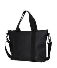 RAINS TOTE BAG Sac &agrave; bandouli&egrave;re, avec bandouli&egrave;re noir - Sacs pour Femme - 2