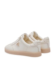 GUESS JAZLIE Baskets en cuir ivoire - Chaussures Femme - 3