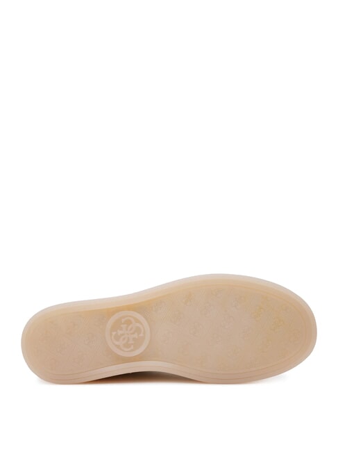 JAZLIE Baskets en cuir ivoire - Chaussures Femme