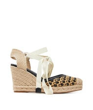 GUESS CYRENAM  Sandales espadrilles hautes - Chaussures Femme